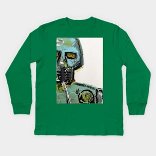 2-1b Surgical Droid Kids Long Sleeve T-Shirt